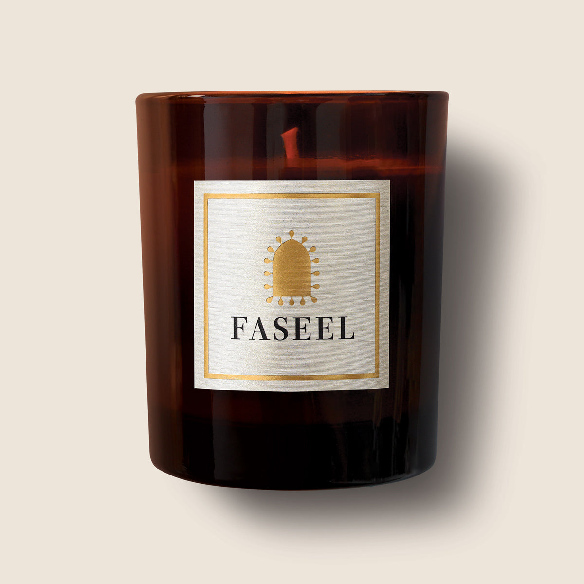 Faseel Signature Frankincense Luxury Aromatherapy Candle – 200g - Home fragrance - Islamic home fragrance - Muslim couple gift - Nikkah gift - Eid/Ramadan home fragrance