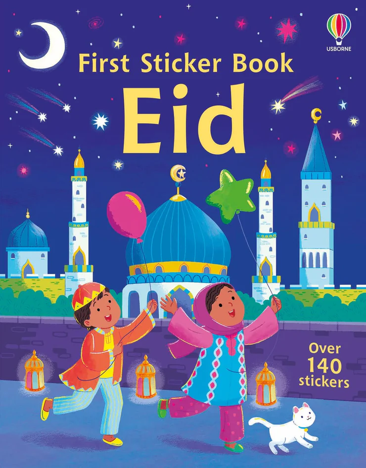 كتاب الملصقات الأول للعيد — أكثر من 140 ملصقًا