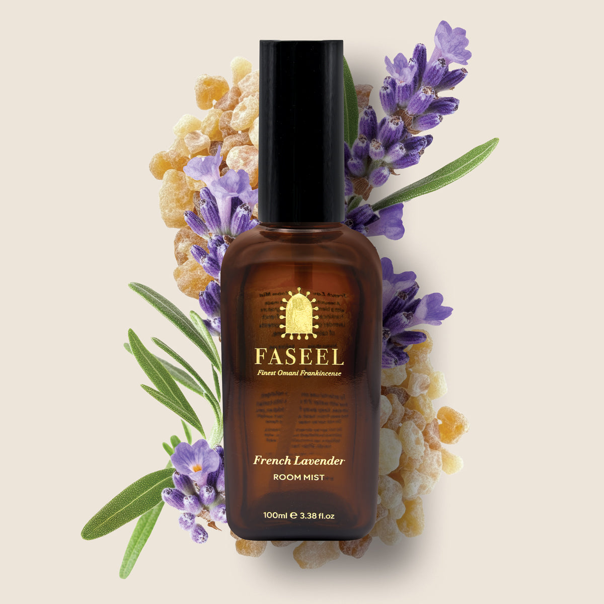 بخاخ عطري للغرف باللبان والخزامى