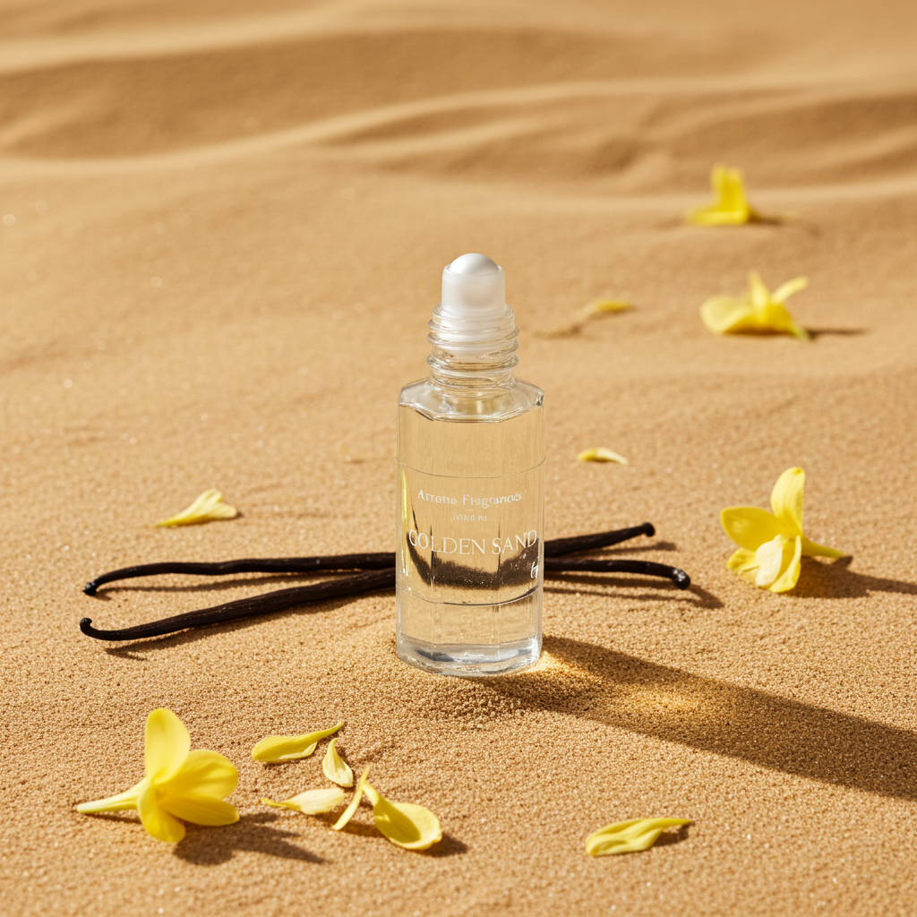 Golden Sand Perfume Oil - Alcohol-Free -12ml