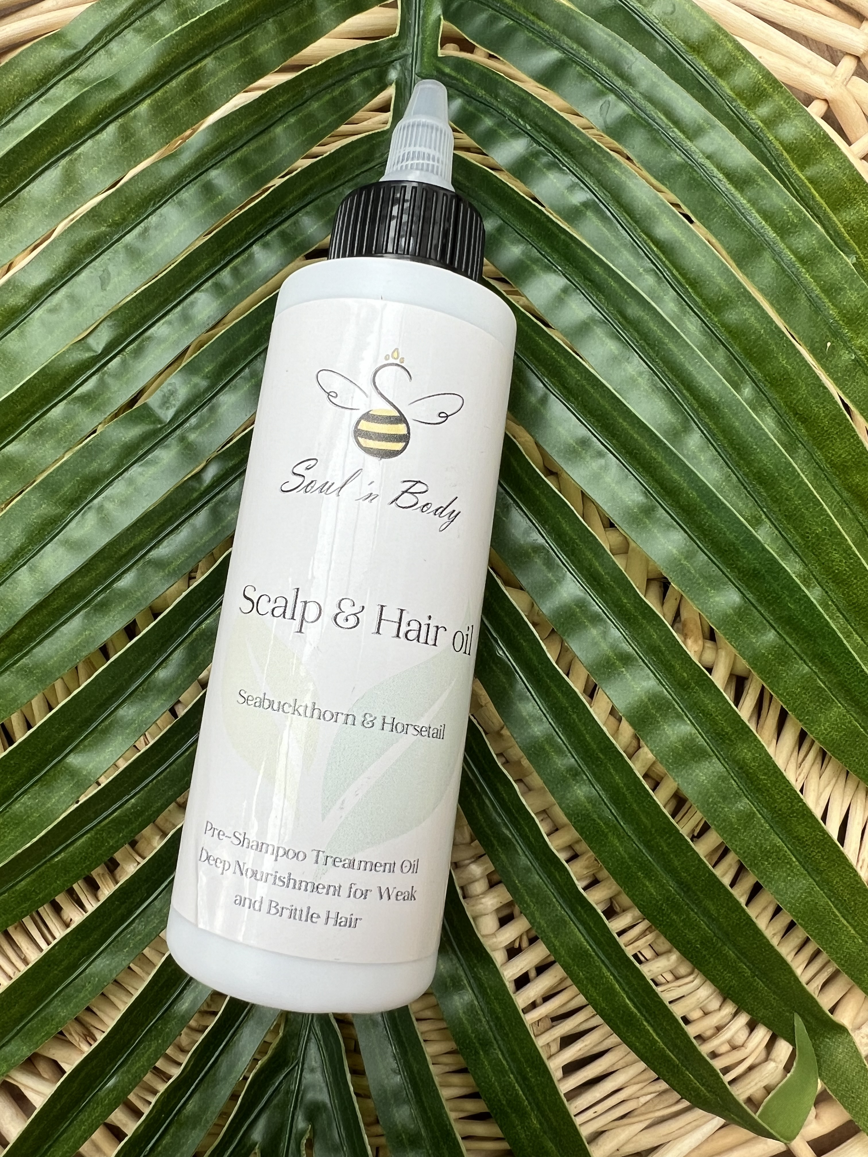 Hair & Scalp Oil with Seabuckthorn & Horsetail – Nourishing & Strengthening Treatment - Sunnah - Islamic Scalp Care