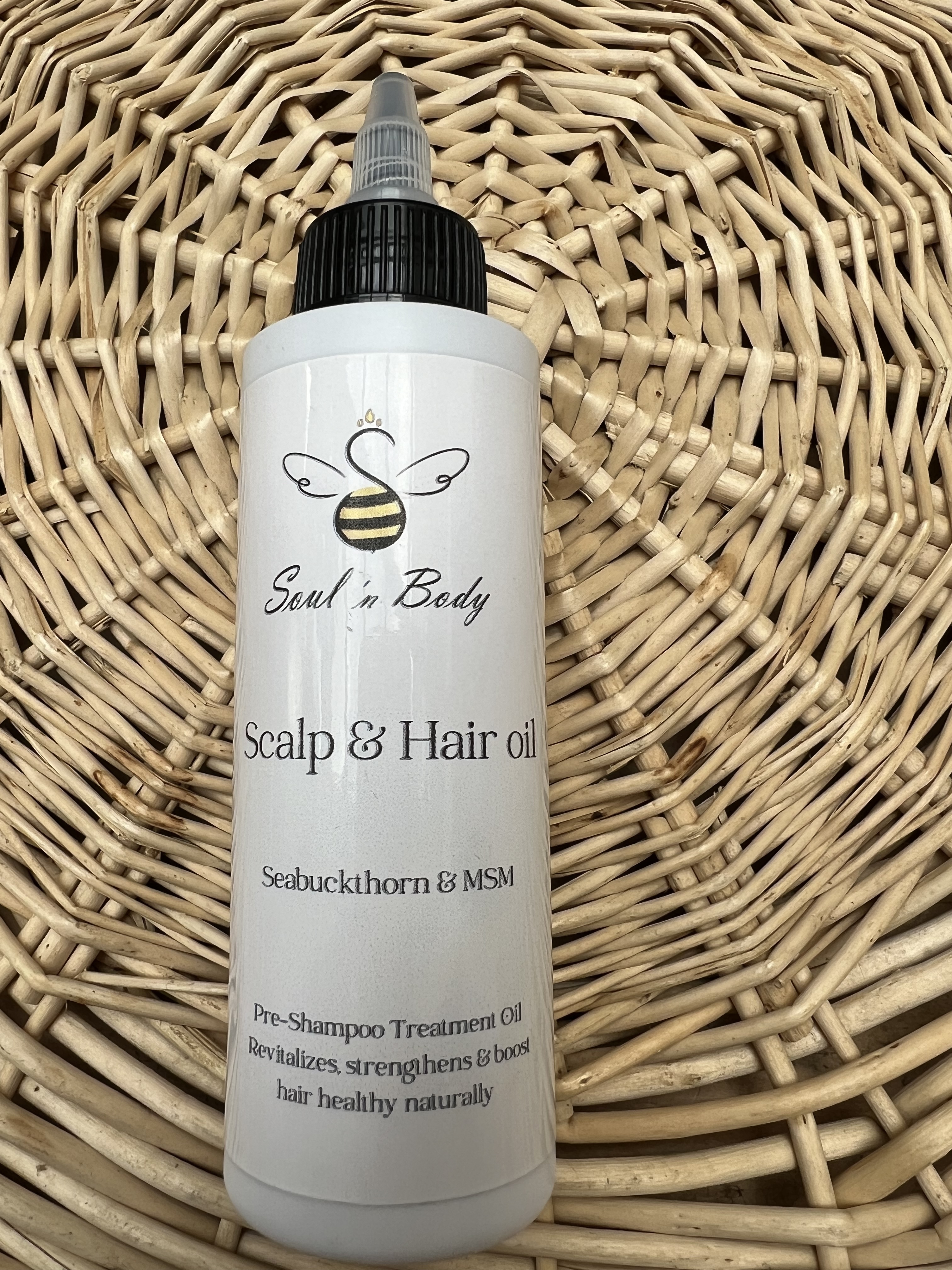 Hair & Scalp Oil \| Seabuckthorn & MSM \| Revitalising Oil for Healthy Hair & Scalp \| Sunnah \| Islamic Hair care
