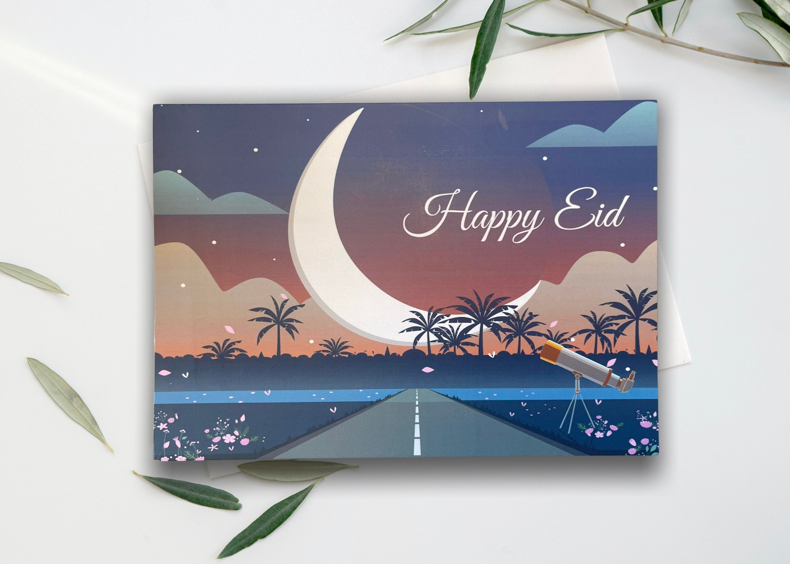 بطاقة تهنئة عيد سعيد