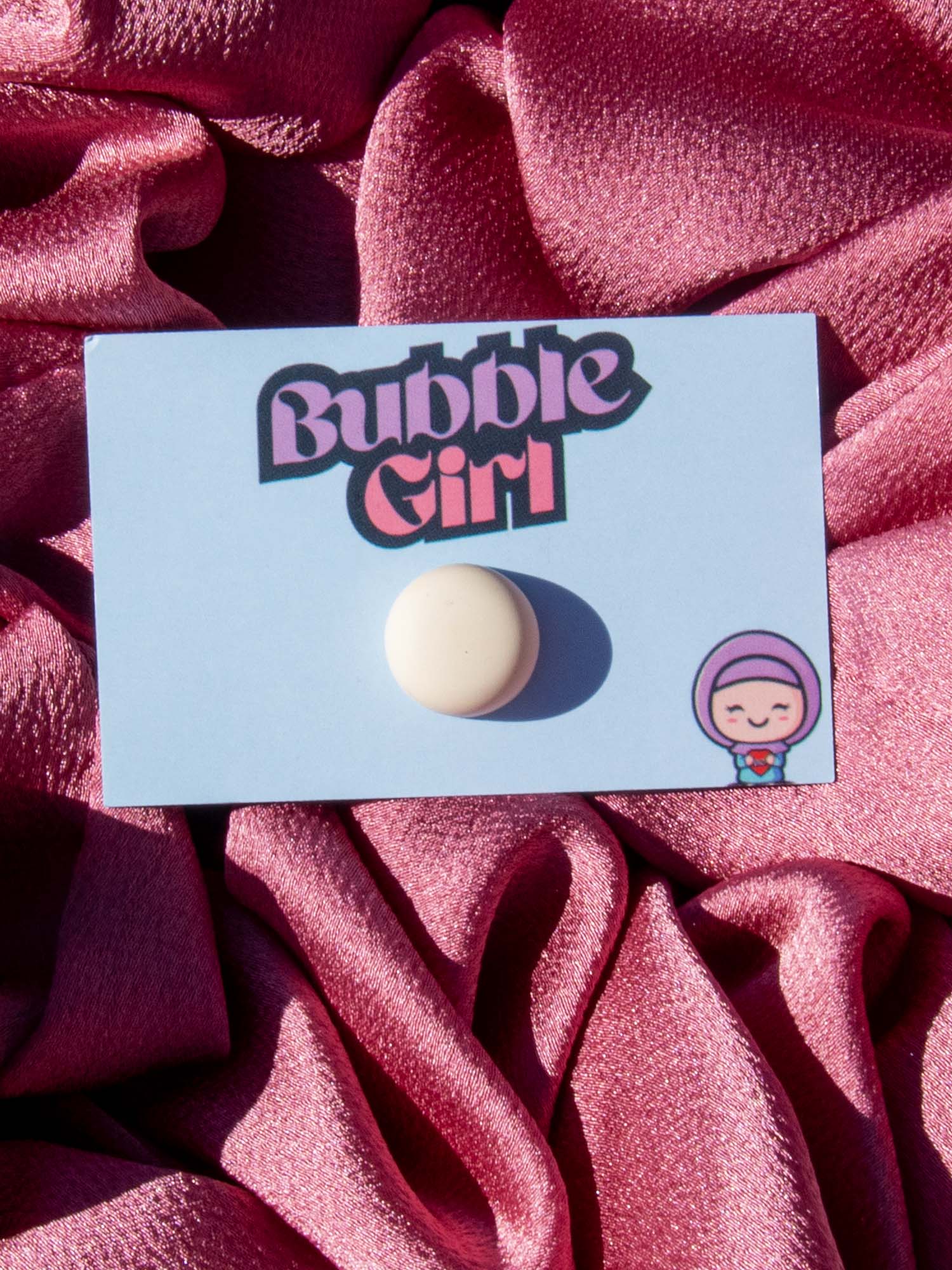 Hijab Magnet Round Buttery Bliss Button - Hijab Magnet - Hijab Accessories - Hijab Essential