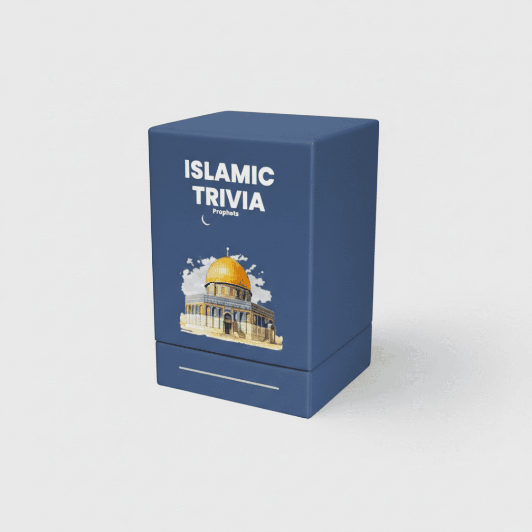 Islamic Trivia \(Prophets\) - Prophets Trivia Cards - Islamic Prophets Trivia Cards - Islamic Family Game - Muslim Game - Ramadan Quiz - Islamic gatherings game