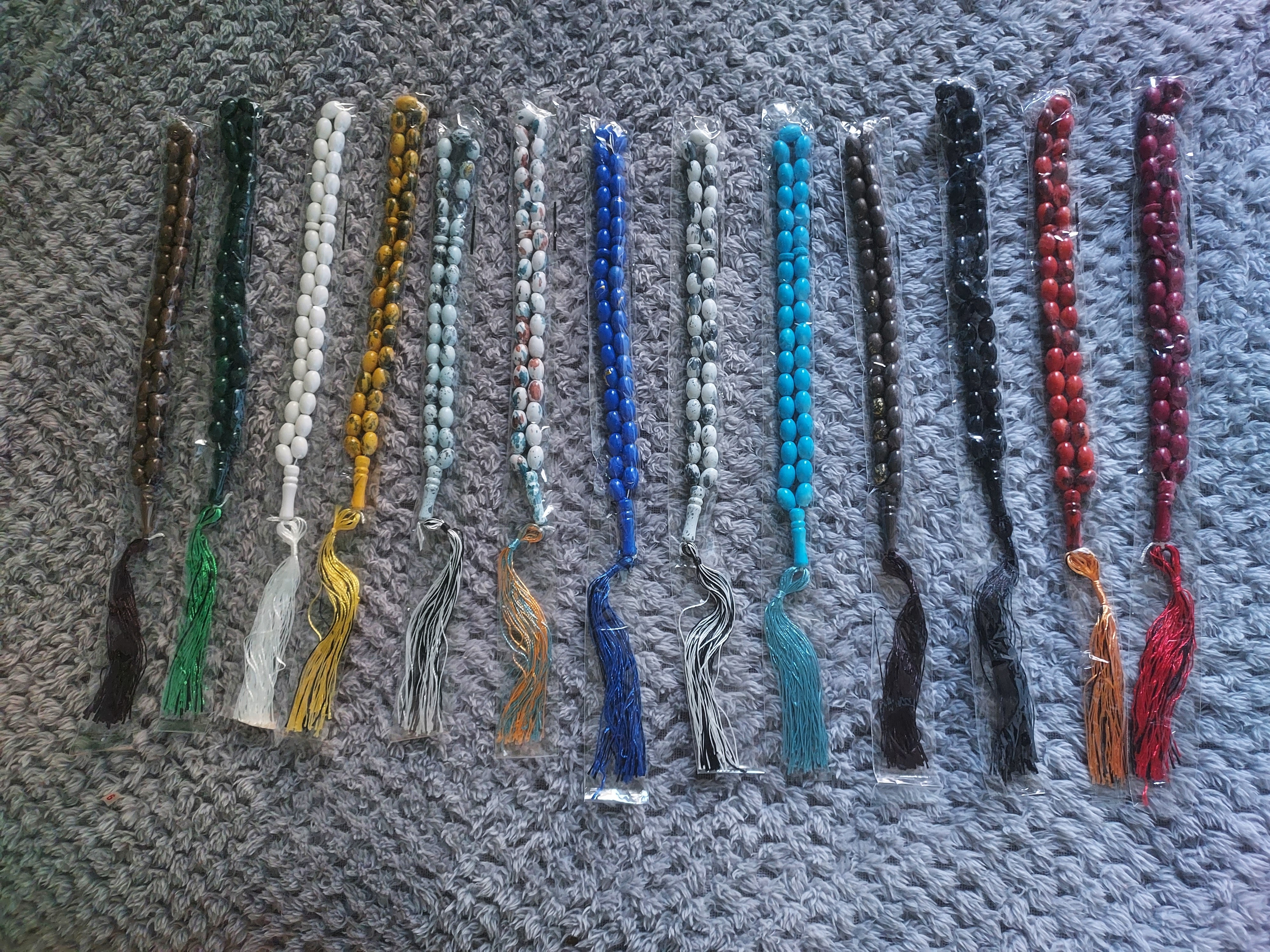 Tasbih Bracelet with Tassel — 33 Beads
