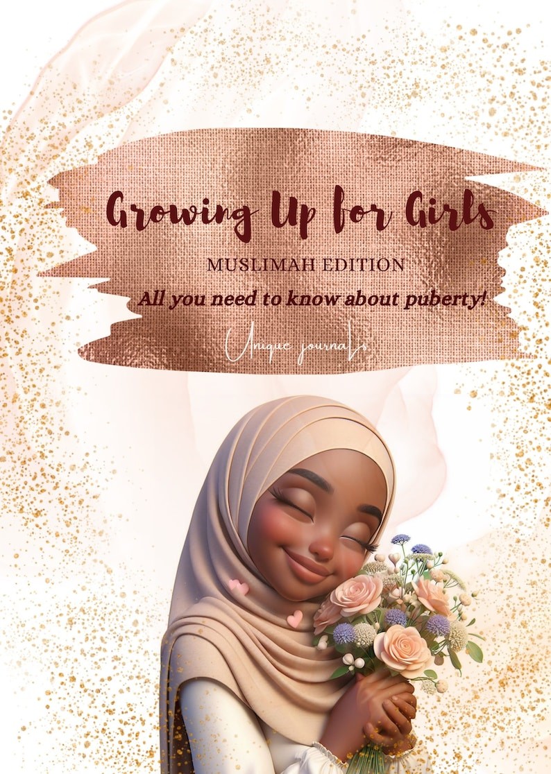 Pack of 10 Puberty Books for Muslim Girls - Full Colour Print - Islamic Book for Girls
