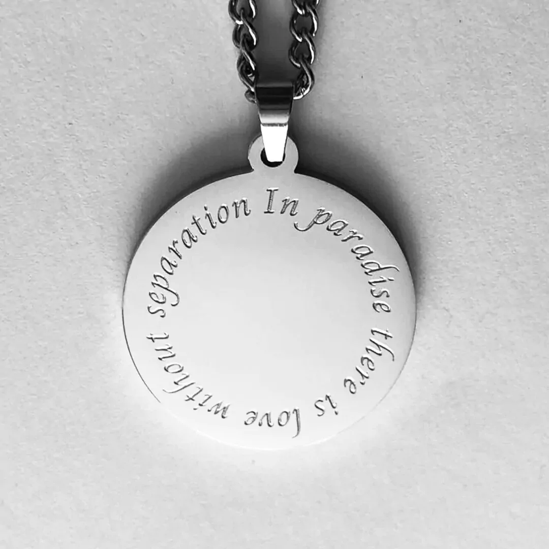 Paradise Necklace - Sterling Silver Plated - Arab Jewellery