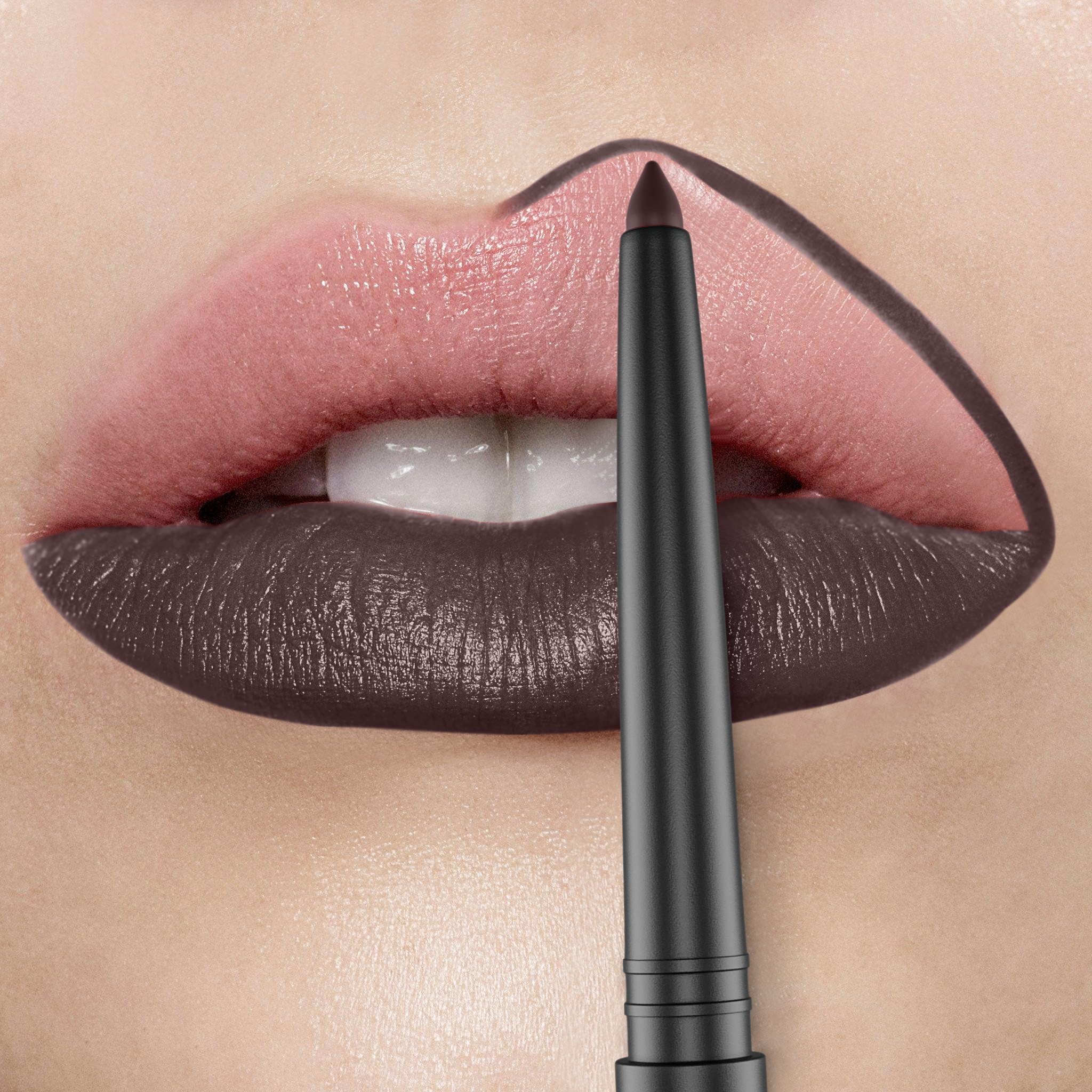 قلم تحديد الشفاه الحلال المعتمد — ميرال من Al Halal Cosmetics