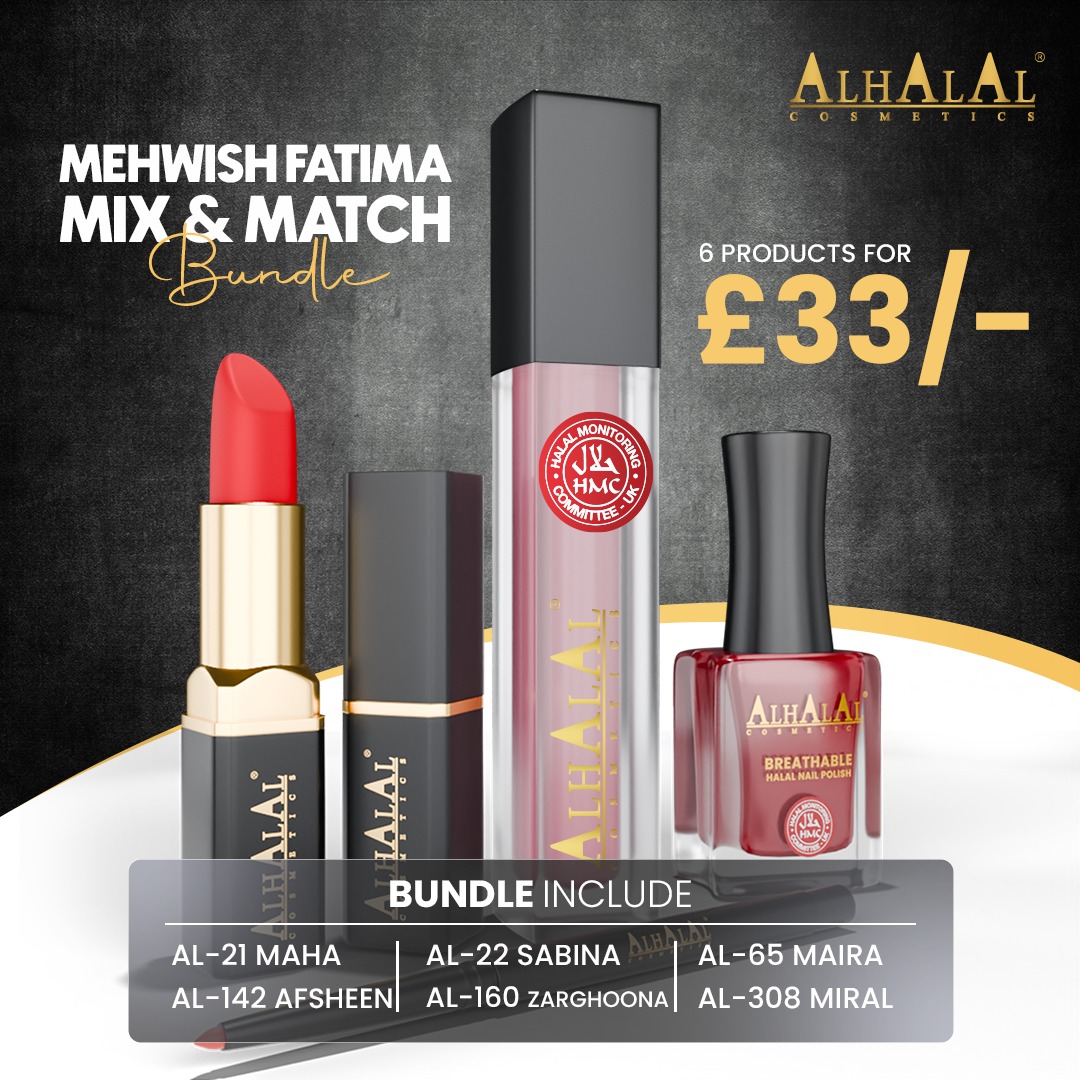 Mehwish Fatima Halal Makeup Gift Set — 6 Products