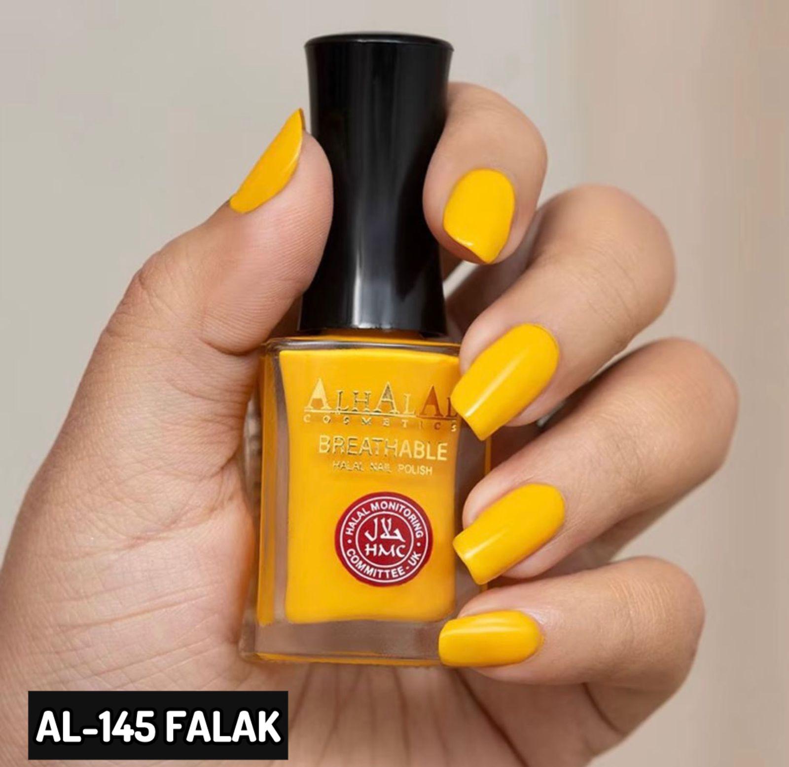 طلاء أظافر حلال نفاذ للماء - فلك