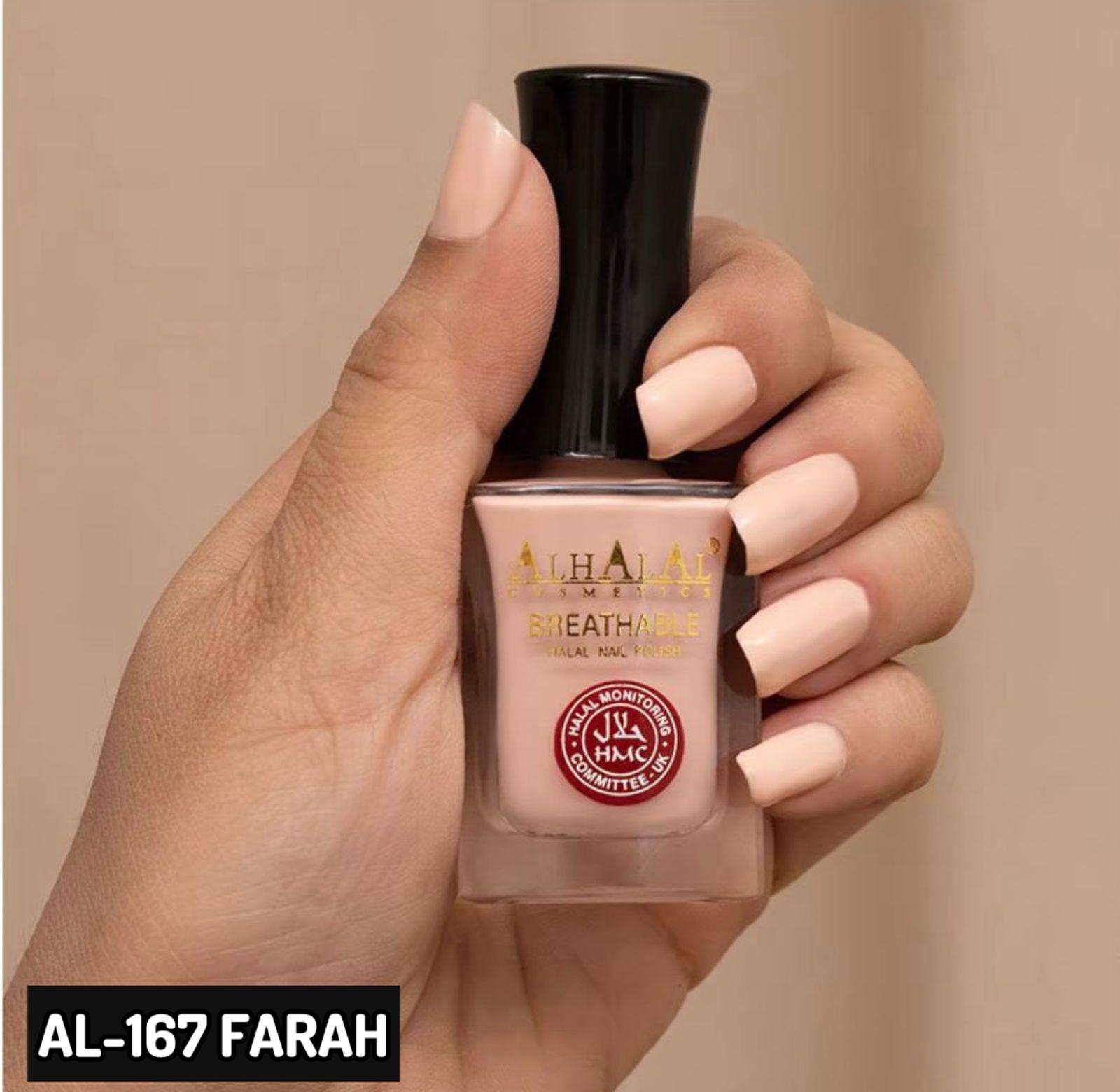 Al Halal Water Permeable Nail Polish — Farah