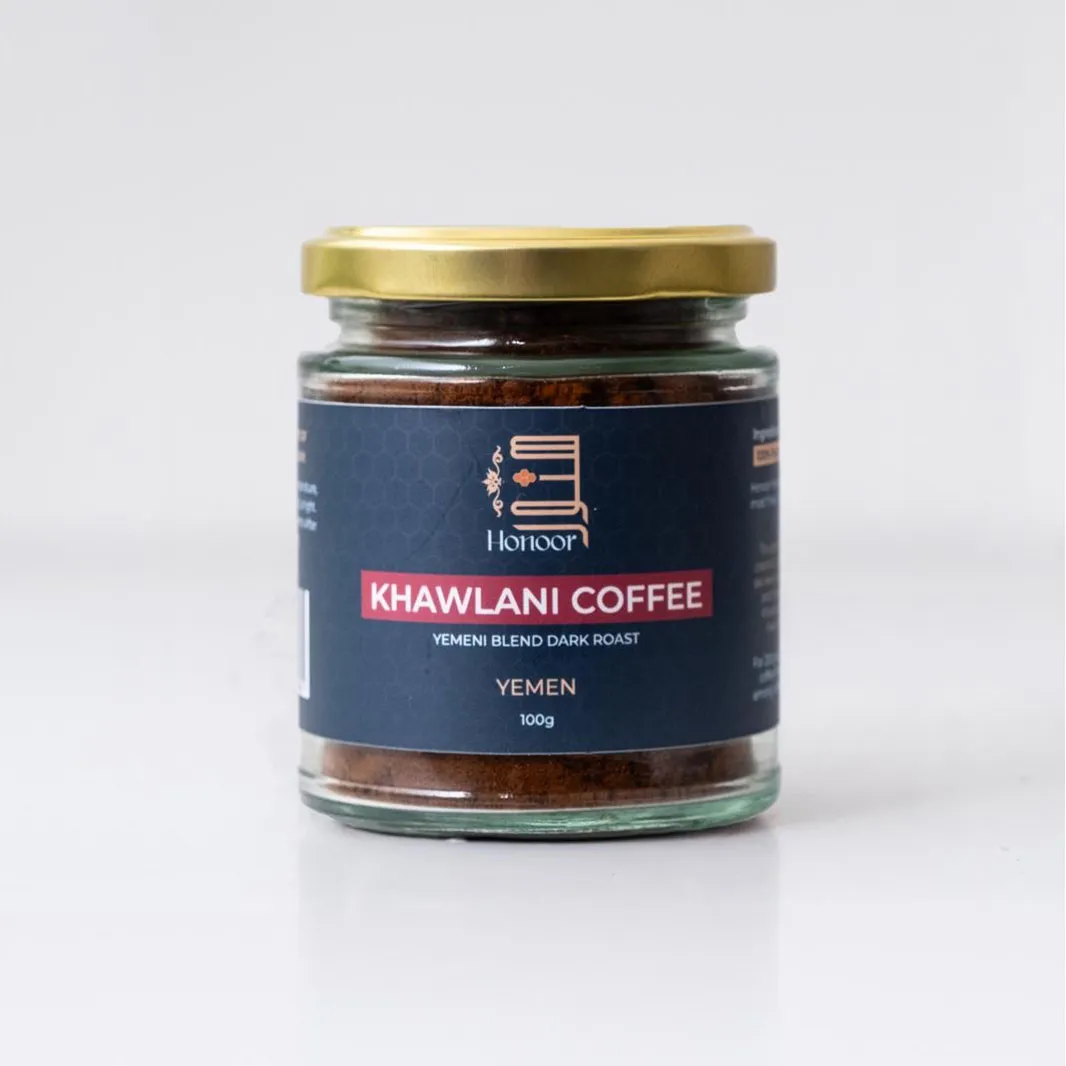 Al- Khawlani Ground Coffee Yemen A\+ Grade - 100g - Halal Coffee - Halal Food - Halal Drink