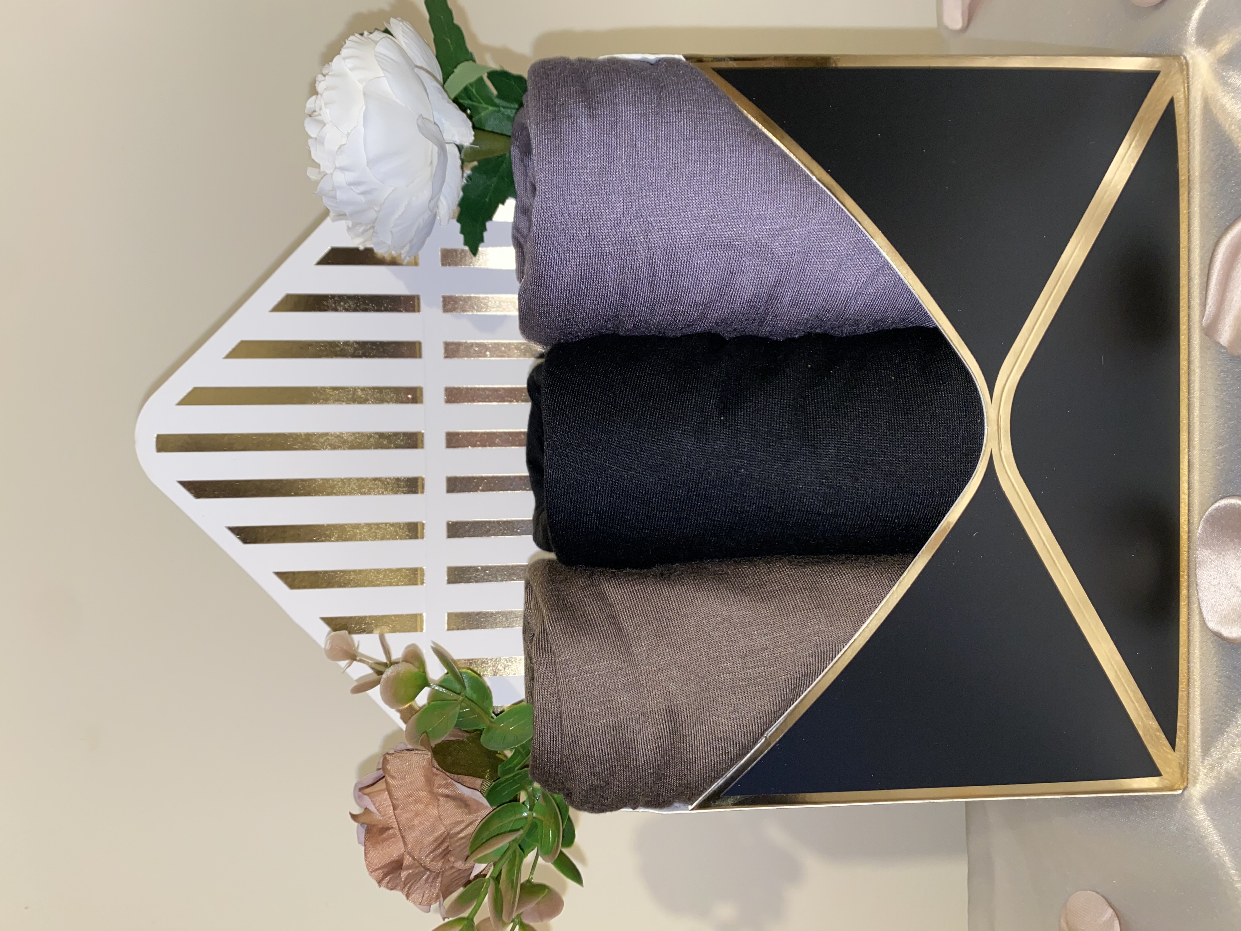 Premium Jersey Hijab Gift Box — Set of 3