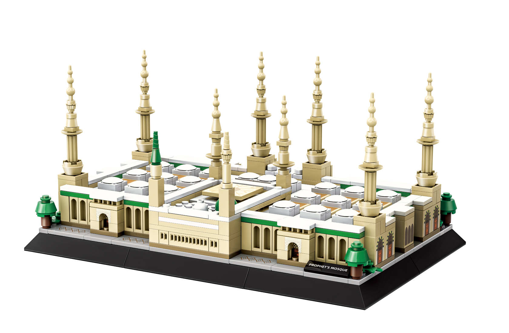 Prophet's Mosque Building Block Set — Medina Architecture Model