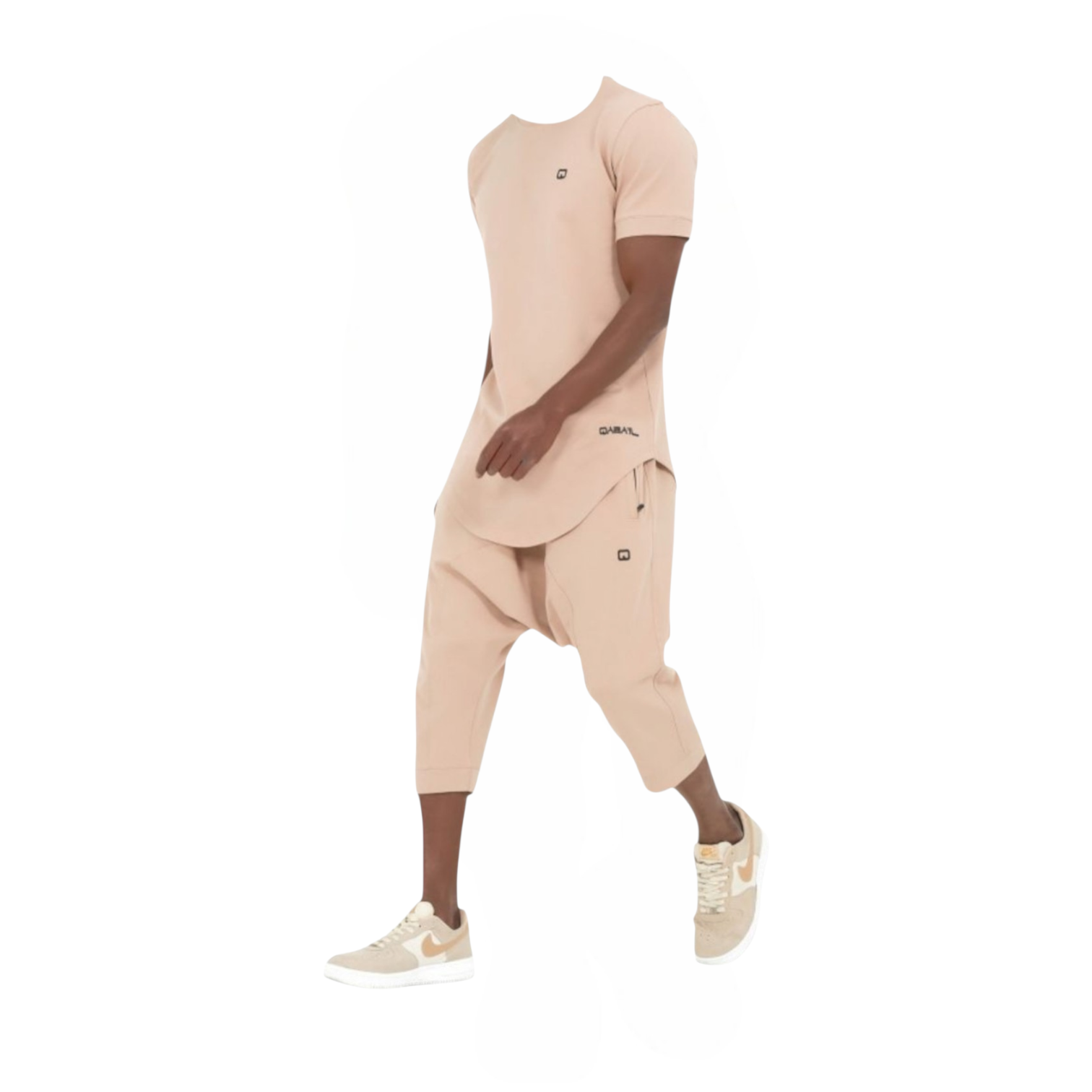 Qaba'il NAUTIK 2-Piece Men’s Suit - Beige - Modest Clothing For Mens - Islamic Mens Suit - Eid Gift For Mens - Eid Clothing For Mens