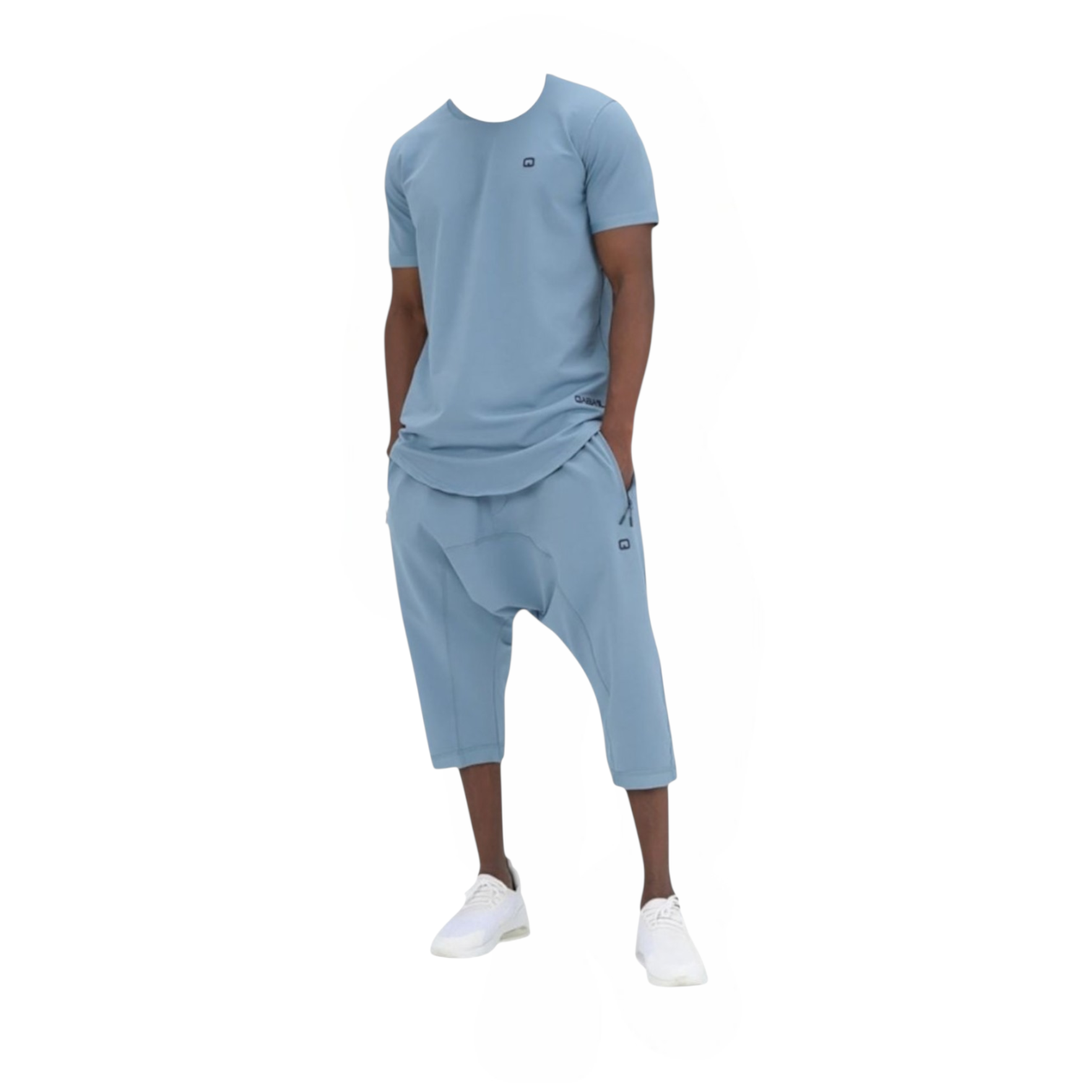 Qaba'il NAUTIK 2-Piece Men’s Suit - Light Blue - Modest Clothing For Mens - Islamic Mens Suit - Eid Gift For Mens - Eid Clothing For Mens