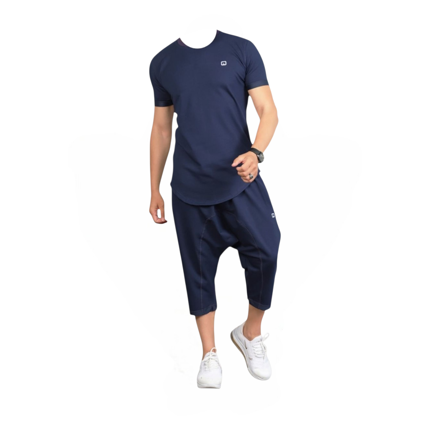 Qaba'il NAUTIK 2-Piece Men’s Suit - Navy - Modest Clothing For Mens - Islamic Mens Suit - Eid Gift For Mens - Eid Clothing For Mens