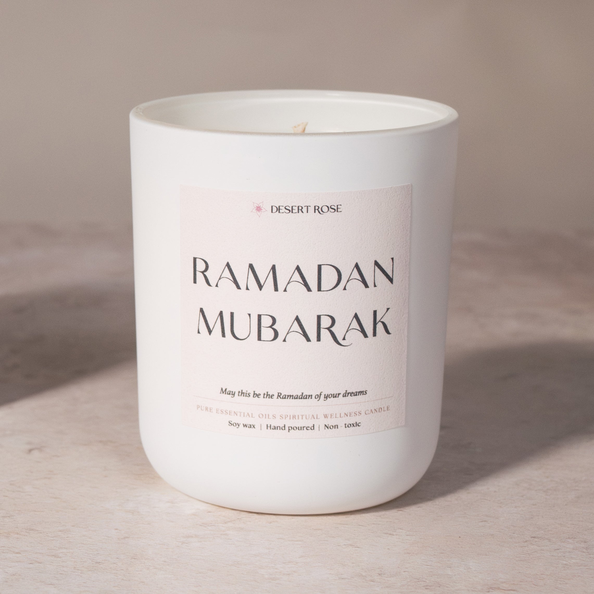Ramadan Mubarak Aromatherapy Candle