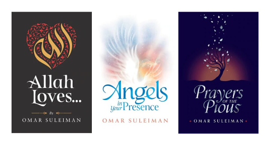 Allah Loves / Prayers of the Pious / Angels in Your Presence - Omar Suleiman - Islamic Book On Allah’s Love - Omar Suleiman Book - Islamic Spirituality Book - Islamic Self Help