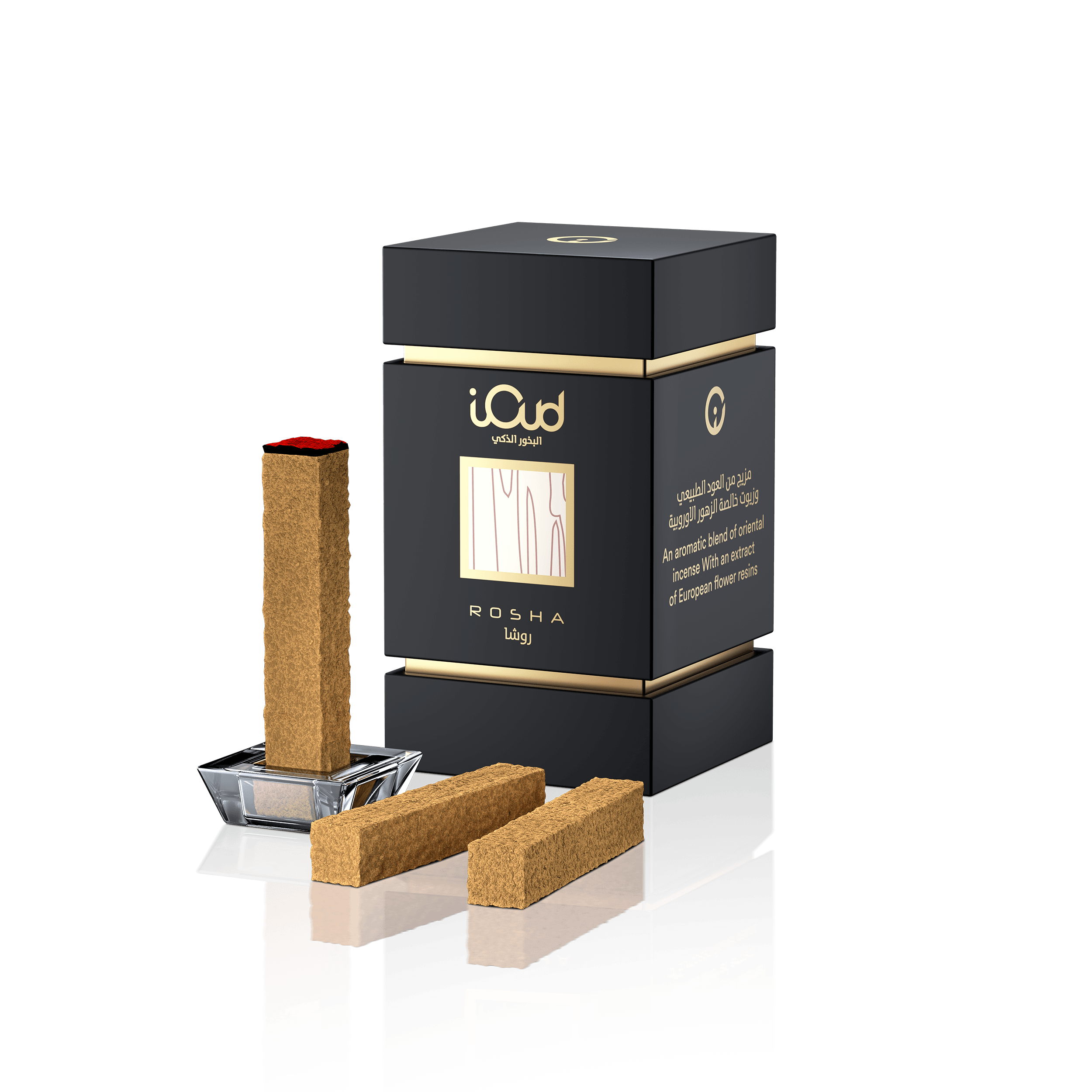 Rosha 4 Luxury Agarwood Incense Gift Set