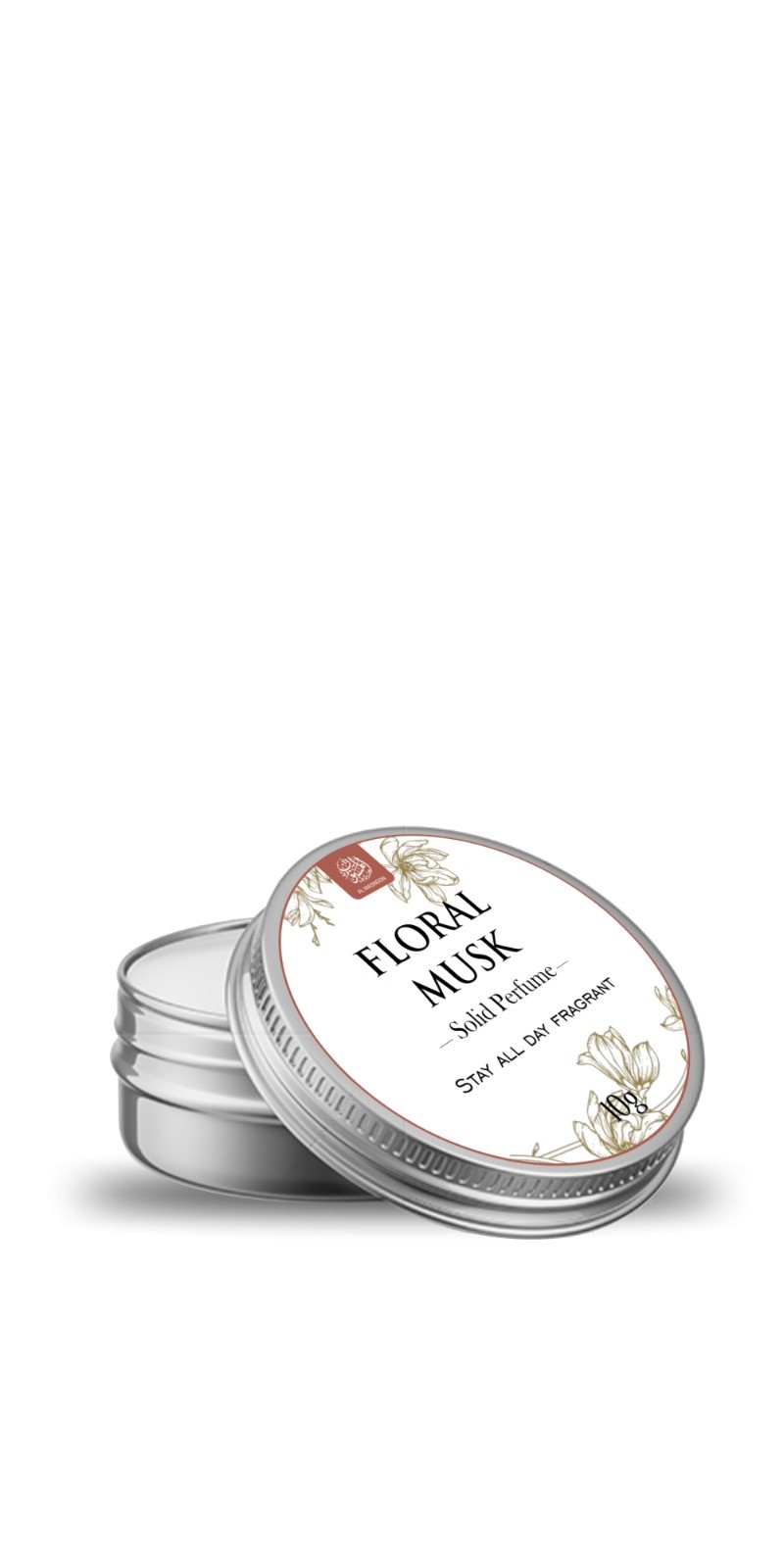 Solid Perfume - Floral Musk - 10g - Islamic Fragrance - Islamic Gifts - Eid Gifts For Her