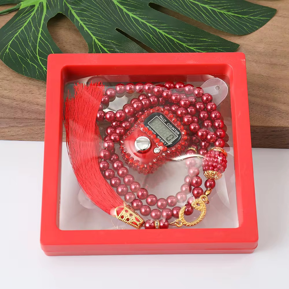Tasbeeh with Digital Counter Set — 99 Beads