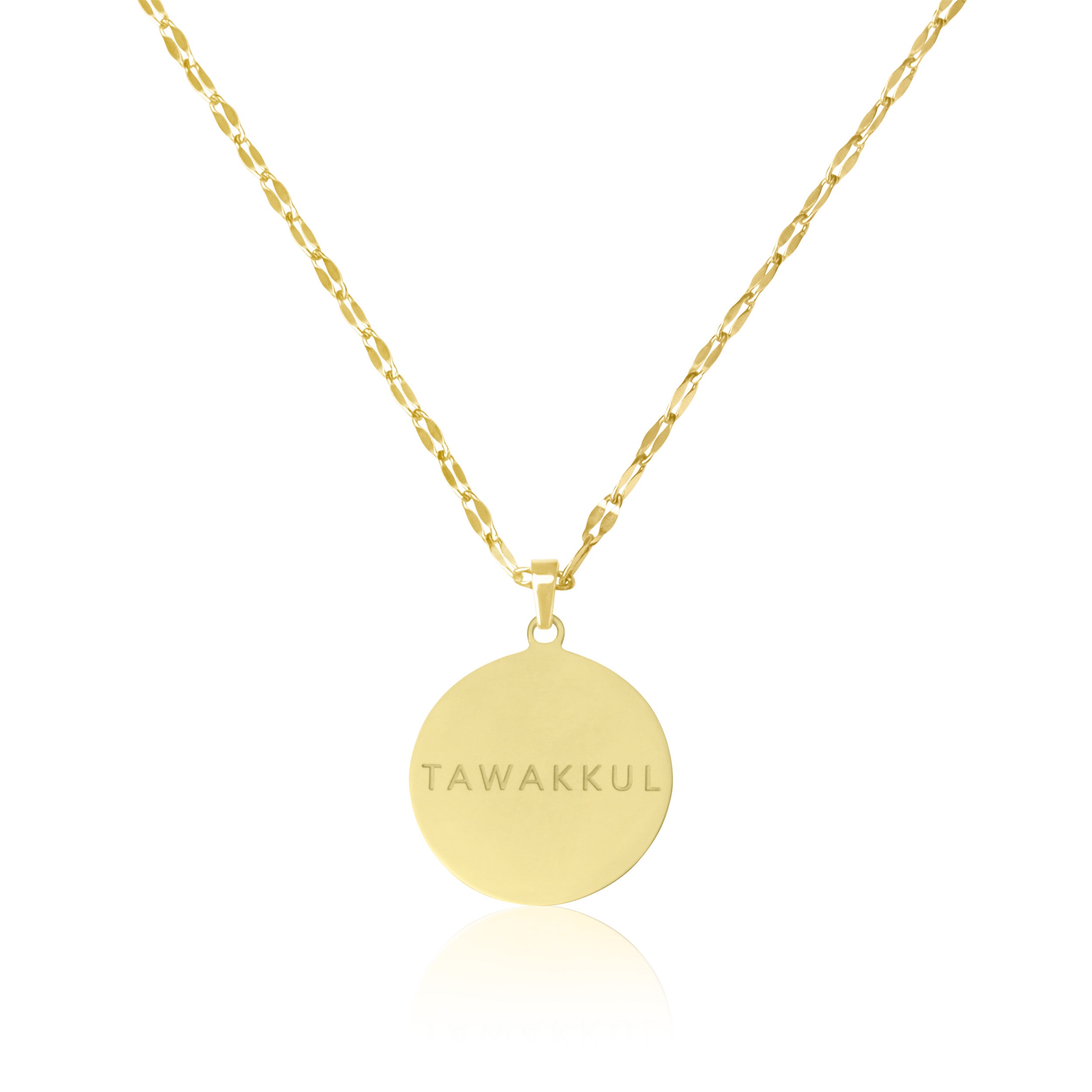 TAWAKKUL NECKLACE - ISLAMIC REMINDER NECKLACE - ISLAMIC JEWELLERY - ISLAMIC GIFT FOR HER - JEWELLERY FOR MUSLIM