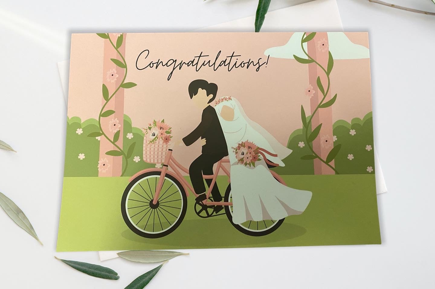 The Marriage Card — Nikkah Greetings Card