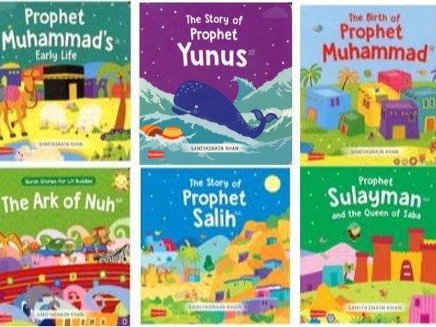 The Prophet Stories Board Book Collection — Islamic Stories for Toddlers