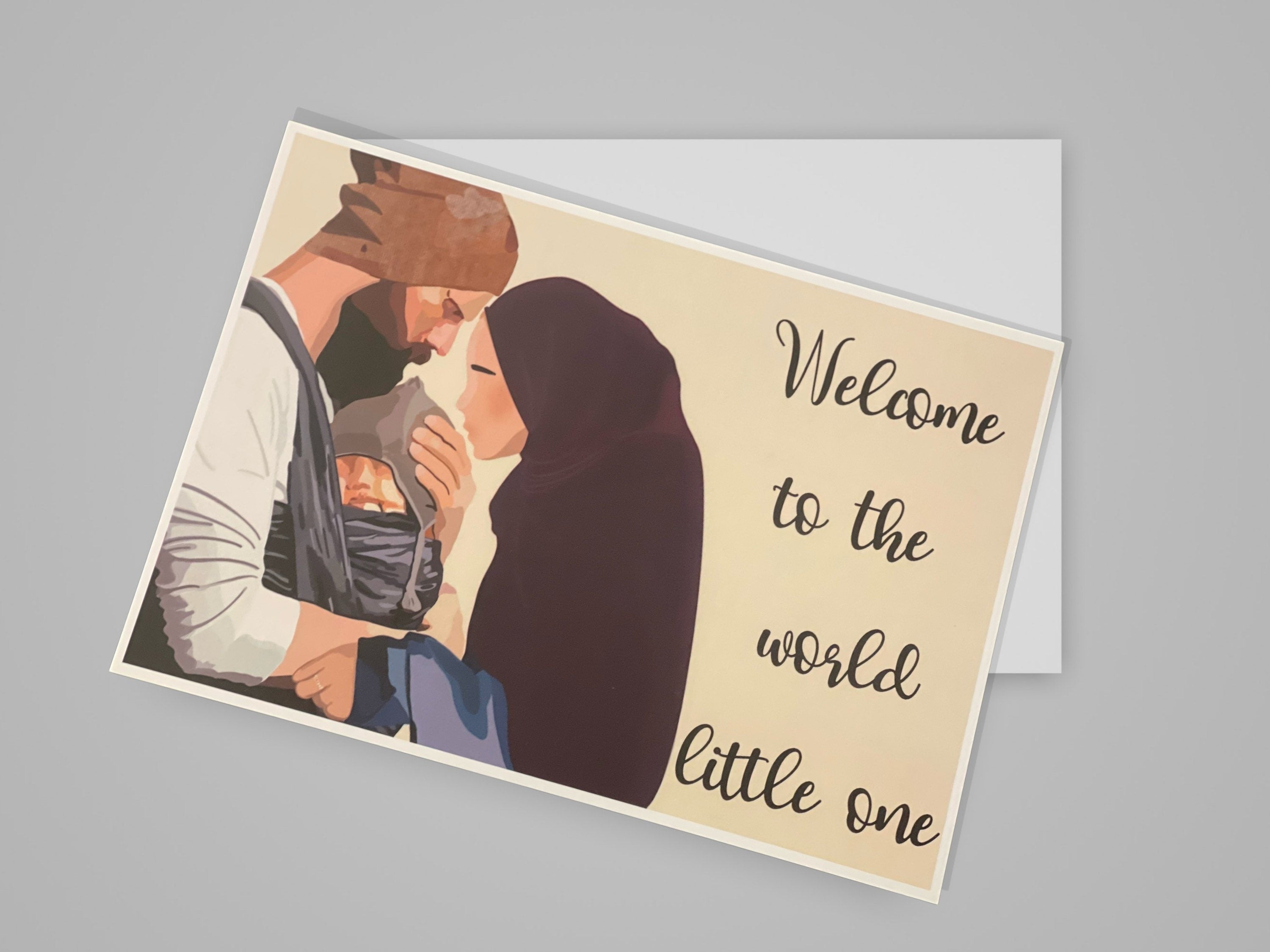 Welcome to the World Card — Islamic Newborn Greeting