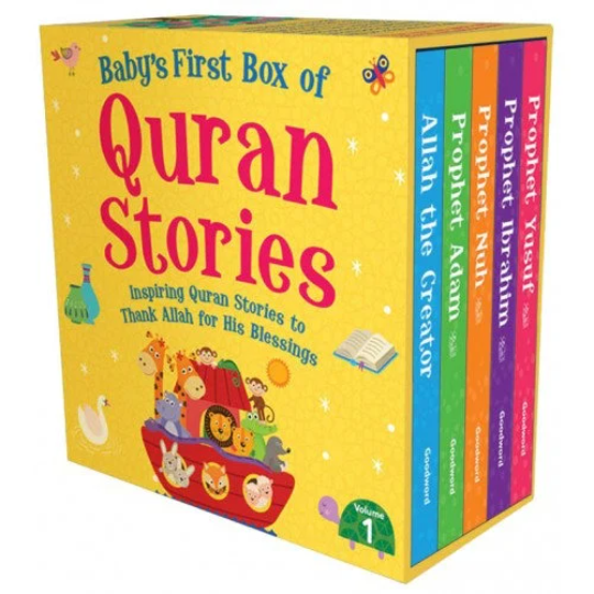 Baby's First Box of Quran Stories - Box 1 - Islamic Board Books for Toddlers