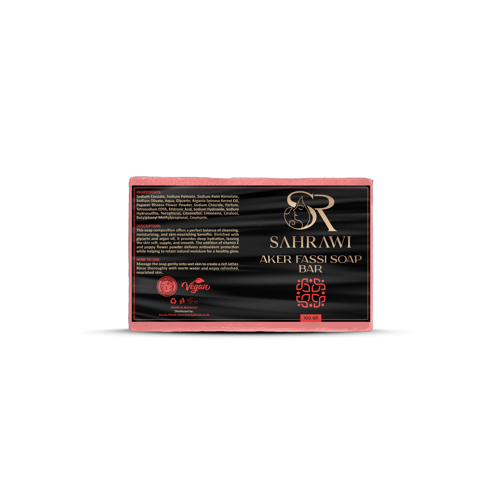 Aker Fassi Soap - Brighten, Nourish, Rejuvenate - Islamic Skincare - Islamic Soap - Natural Aker Fassi Soap