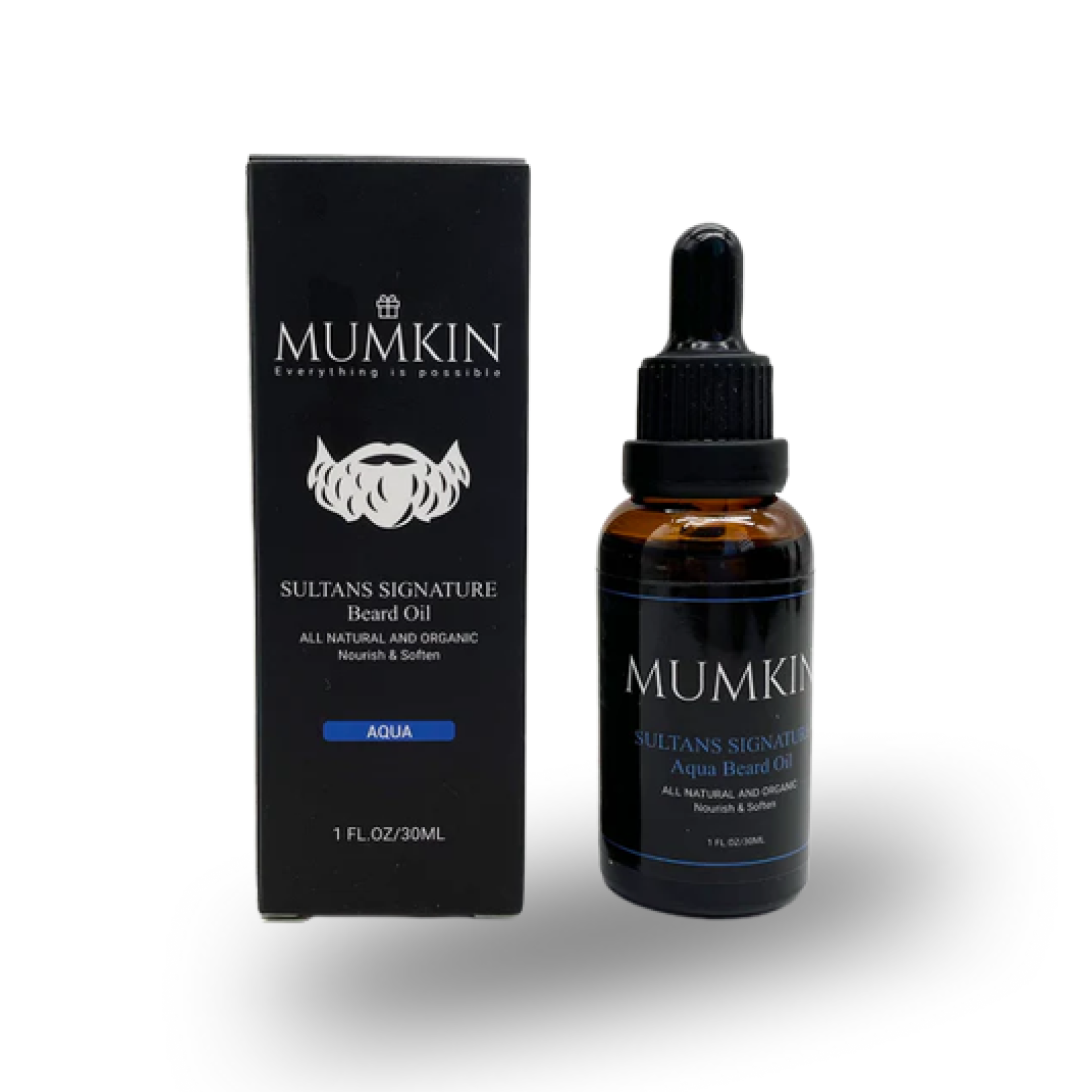 Sultans Signature Beard Oil for Men AQUA | MUMKIN