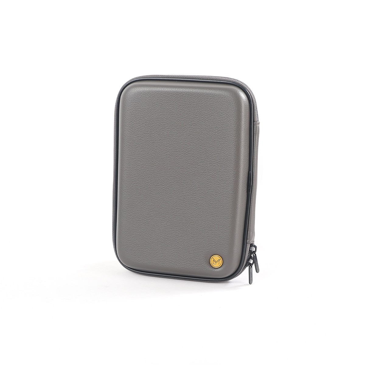 Charcoal Grey Soft Finish Quran Cover with Zip Fastening