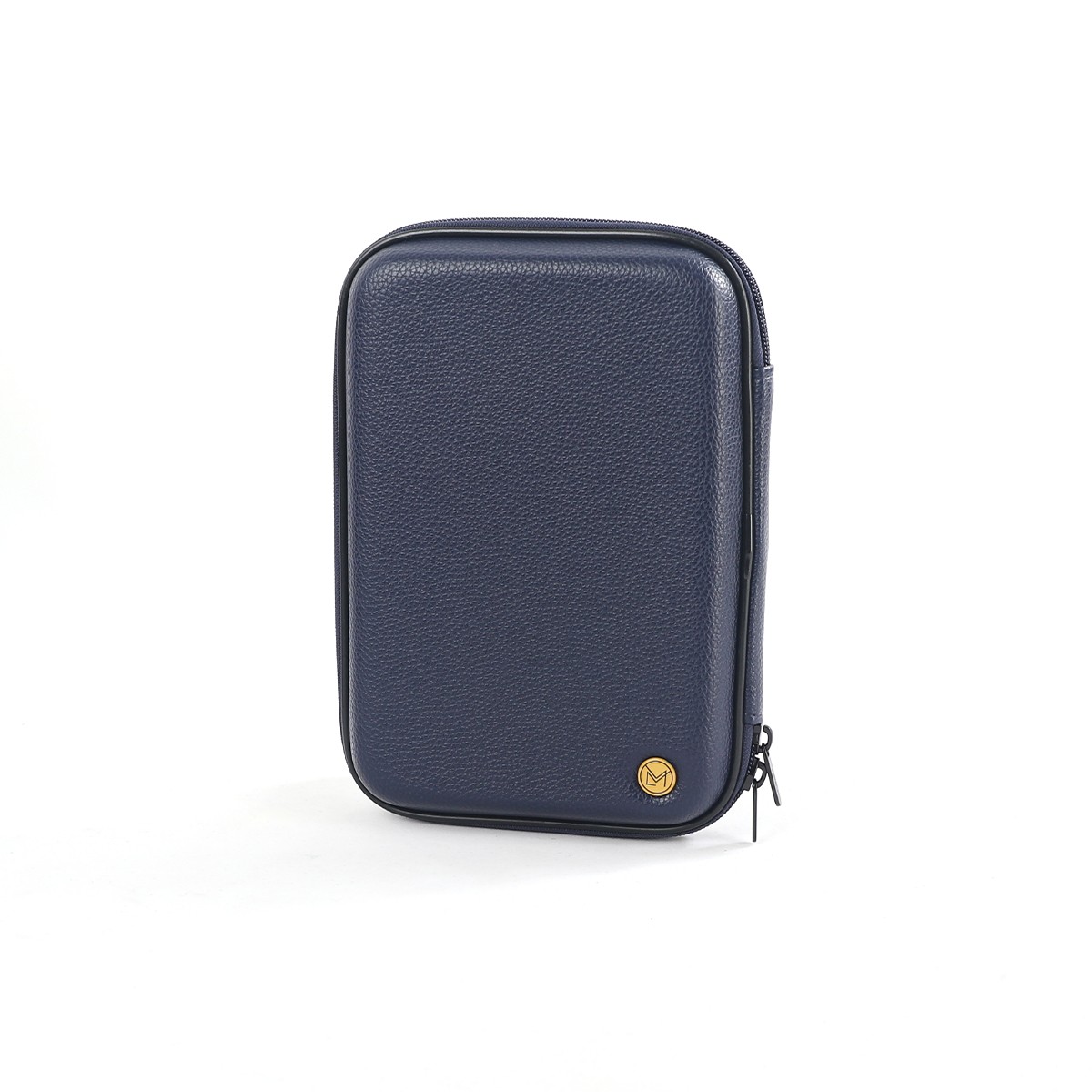 Navy Blue - Pebble Finish - Secure Quran Case - Zip Fastening