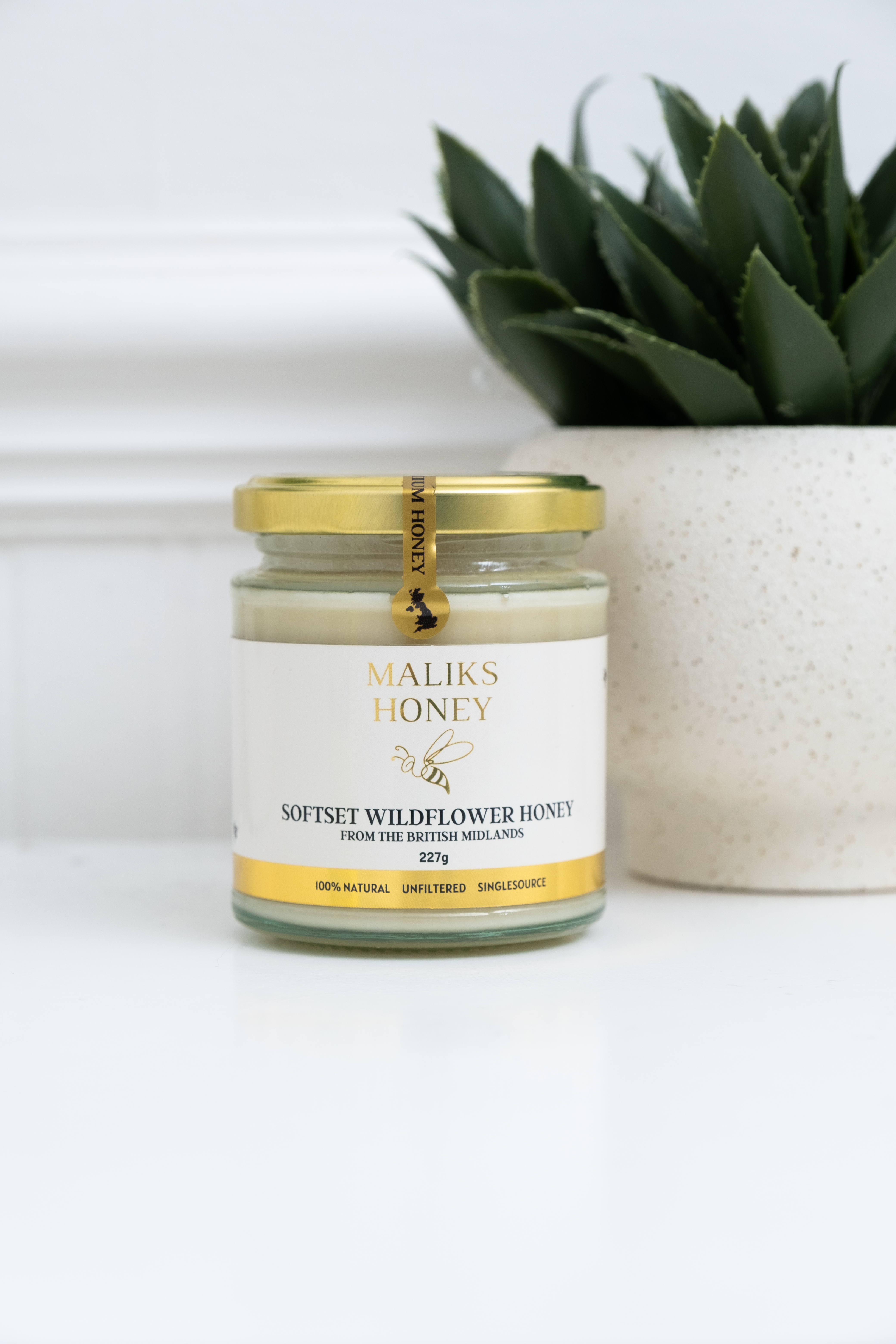 British Wildflower Softset Honey - Halal Food - Sunnah Food - 227g