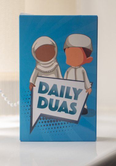 Daily Duas Learning Cards for Kids