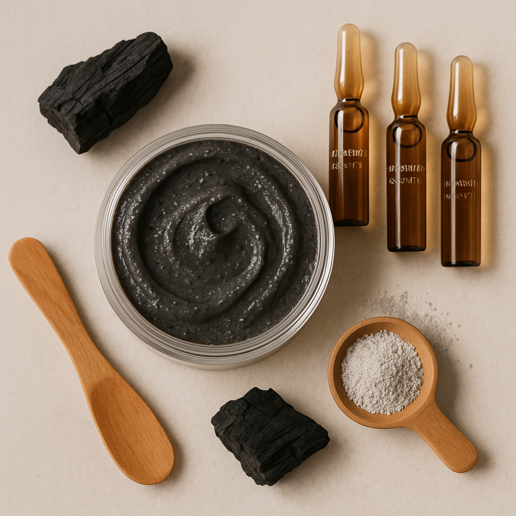 Deep Cleansing Face Scrub with Charcoal & Pumice
