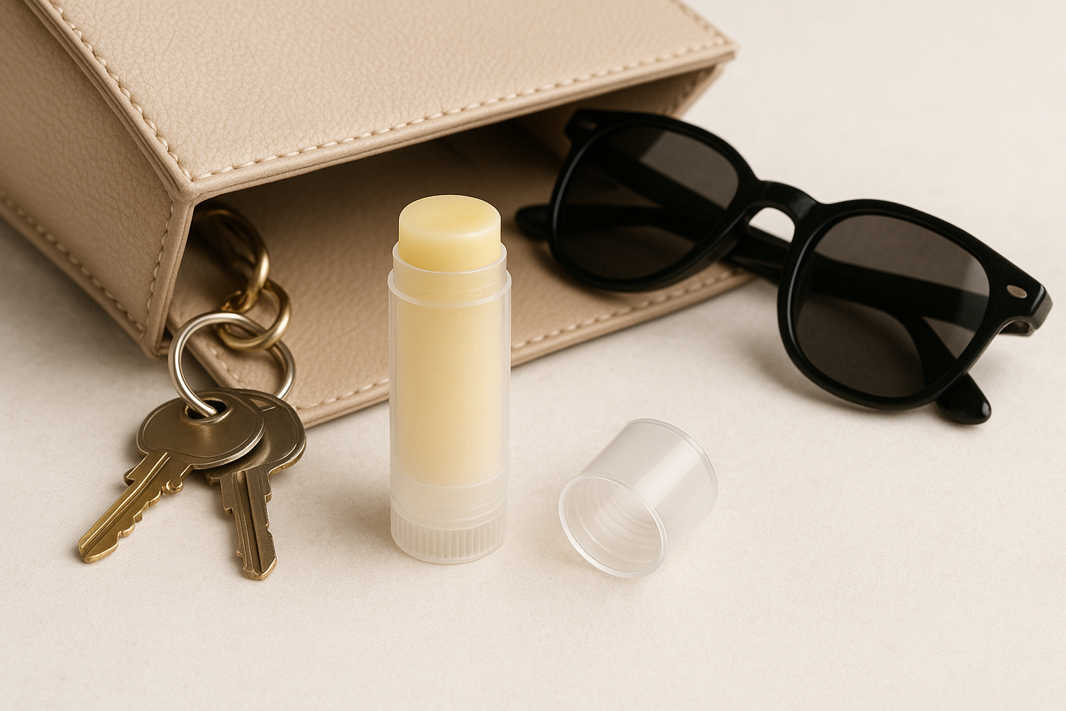Deep Hydration Lip Balm with Avocado, Olive & Castor Oils \| Long-Lasting Moisture Lock \| Sunnah Skincare \| Islamic Lipcare
