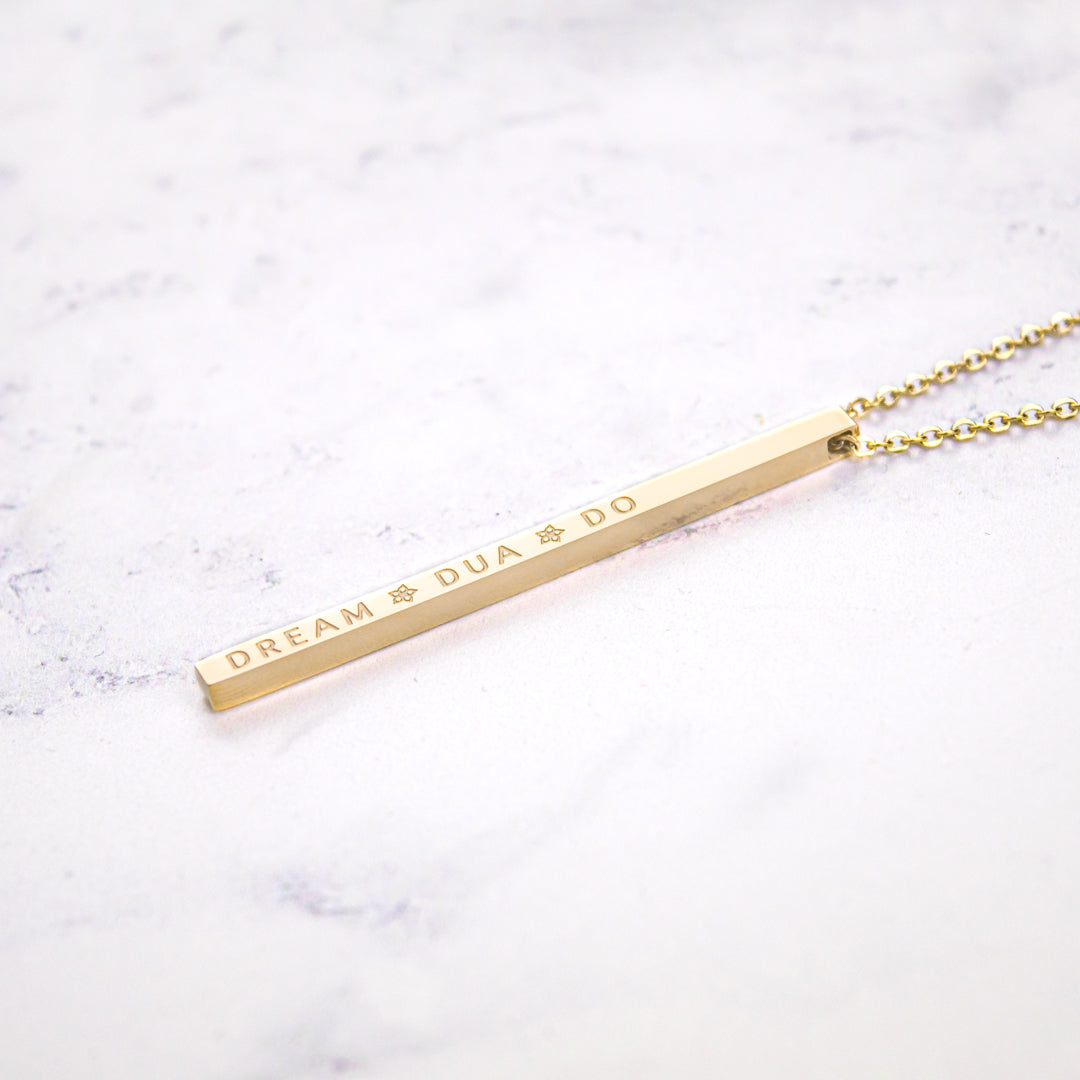 Dream Dua Do Bar Necklace