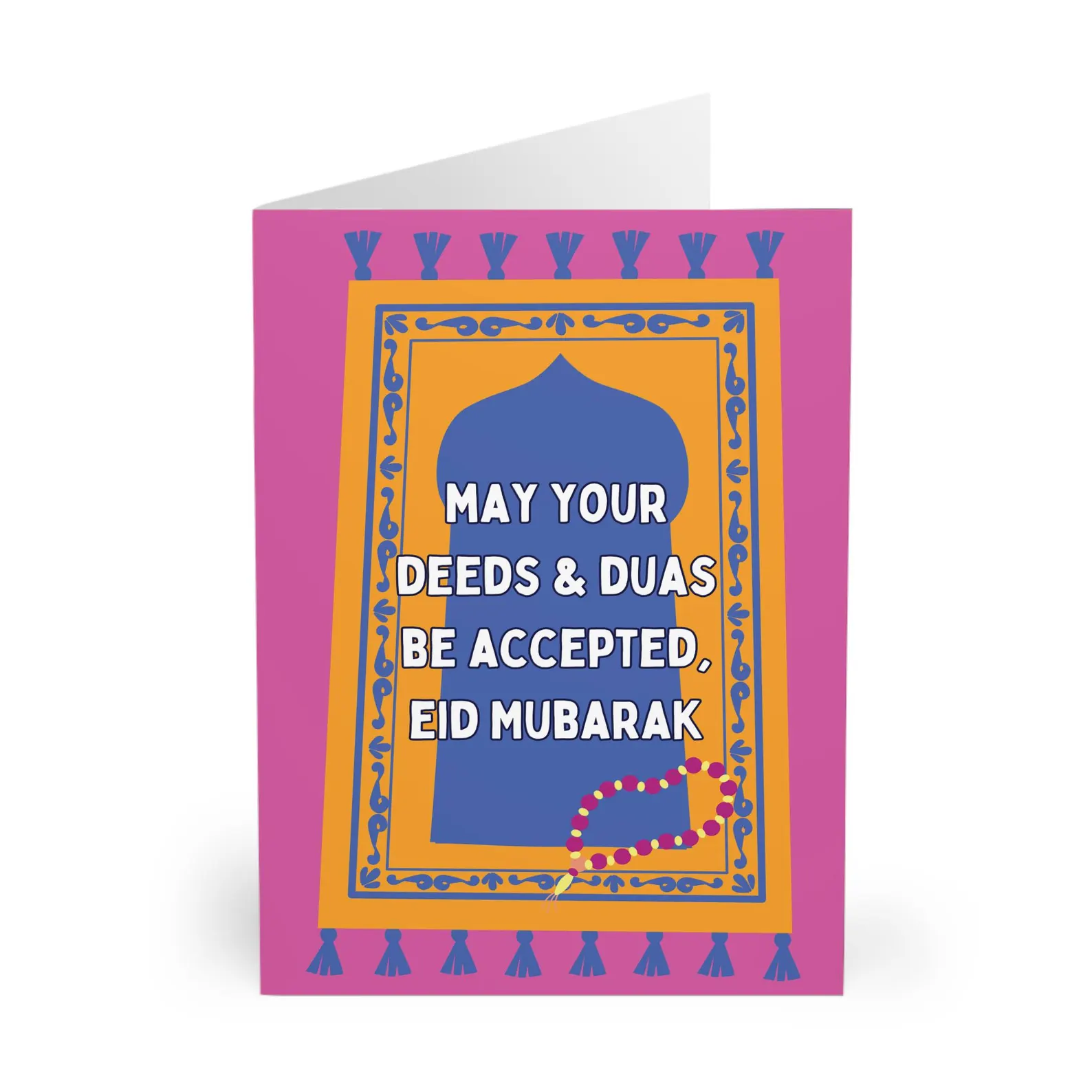 Eid Dua \| Pack of 10 Eid Greeting Cards \| May Your Duas Be Accepted Ameen - Eid cards - Eid Mubarak cards - Islamic greeting cards - Eco friendly Eid cards - A6 glossy Eid cards